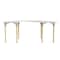 Flash Furniture 29.5 in W, 59 in L, 23 in H, Beechwood, Birch Plywood, Steel, Beech/White MK-ME088020-GG - alternate 7
